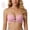 Pink, variant on ZNQHFRE Front Closure Strapless Bra with Removable Strap, No Underwire Push Up Bra for Women Small Breast