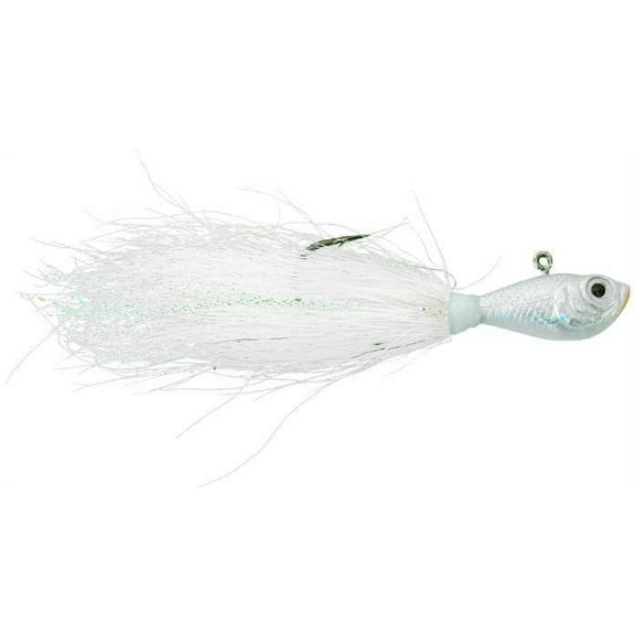 Spro Prime Bucktail Jig w/Super Sharp Gamakatsu Hooks 1-1/2 oz White SBTJW-11/2