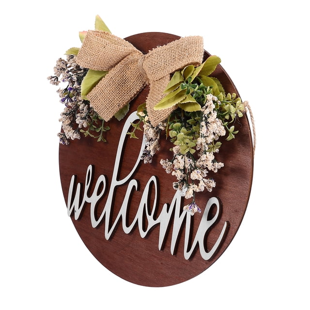 Miangastore Plaque de Maison Café Rond 1Pcs 11.8x11.8 Po