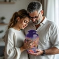thumbnail image 4 of MUKTIVE Flamingo Human Urns for Ashes Adult Female - Large Urns for Human Ashes Adult Male - Large Cremation Urn for Adults - 10 Inch Funeral Urn for Cremated Mom, 4 of 7