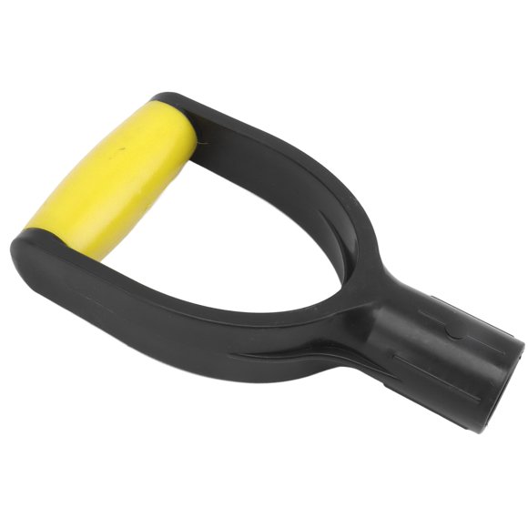 D Grip Handle for Shovel PVC Material 1.26in Hole Inner Diameter Ergonomic Design Snow Plows Digging and Raking Equipment