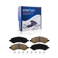 thumbnail image 5 of Detroit Axle - Brake Kit for 06-18 Dodge Ram 1500 07-09 Durango Chrysler Aspen 19-24 Ram 1500 Classic, Front and Rear Disc Brakes Rotors Ceramic Brakes Pads w/ Hardware, 5 of 7
