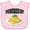AD-Pink, variant on Inktastic Powered by Macaroni and Cheese Boys or Girls Baby Bib