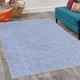 thumbnail image 2 of Vintage Decorative Rug, Lace Pattern Backdrop with Floral Composition Victorian Inspirations Wedding, Quality Carpet for Bedroom Dorm and Living Room, 6 Sizes, Pale Azure, by Ambesonne, 2 of 4