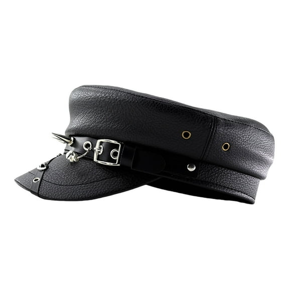 Unisex Berets Rivet Studded Painter Hat British Cabbie Hat for Autumn Winter Flat Hats for Daily Wear Cabbie Hat