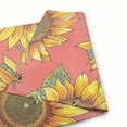 thumbnail image 6 of PHYHOO Sunflower Bees Welcome Flags Seasonal Garden Flags Vertical Double Sided Yard Flags Banner Outdoor Flag for Outside, Lawn, Decor White, 6 of 6