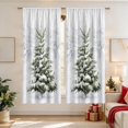 thumbnail image 4 of Christmas Blackout Curtains, 2 Panel Holiday Window Curtain Set, Light Blocking Window Drapes, Seasonal Home Window Decor, 23.6x59 inch, 4 of 6