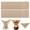 Brown, variant on Natural Wood Pulp Coffee Filters, Unbleached V Shape Disposable Pour Over Paper for Coffee Dripper Brewer