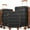 Black, variant on MIUSSE Hard Shell Luggage Sets, 3 Piece Luggage Set, 20/24/28 IN Carry On Luggage with TSA Lock Spinner Wheels, Hard Shell Suitcases Women Men