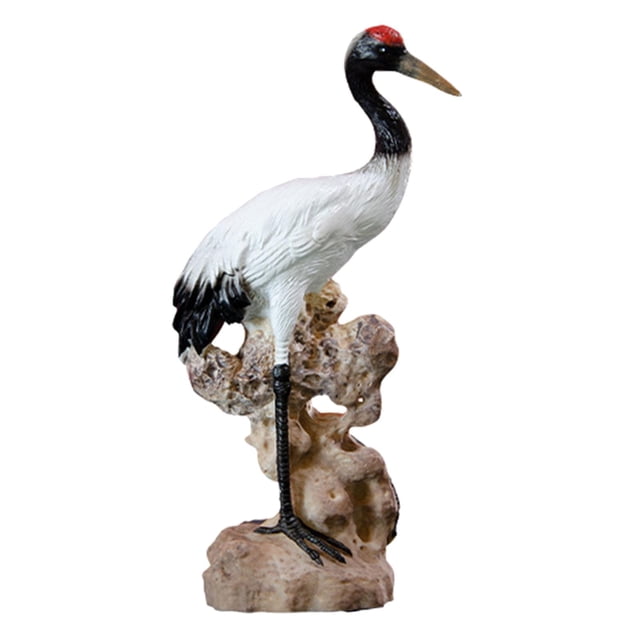 koolsoo Sculpture Multifonction Ornements Oiseau pour Cour Festivals Bibliothèque Résine Gaze