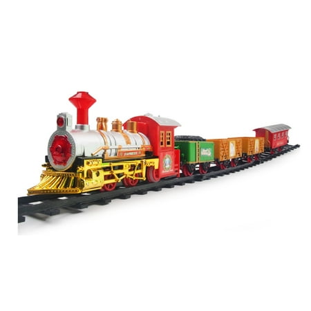 The Classic Battery Operated Christmas Tree Kids Toy Train Set Light The Classic Battery Operated Christmas Tree Kids Toy Train Set Light Sound - The Classic Battery Operated Christmas Tree Kids Toy Train Set Light