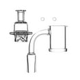 thumbnail image 4 of Accessoires de Bouilloire de Haute Qualité 95mm Banger Produits d'Instruments en Verre, 4 of 8