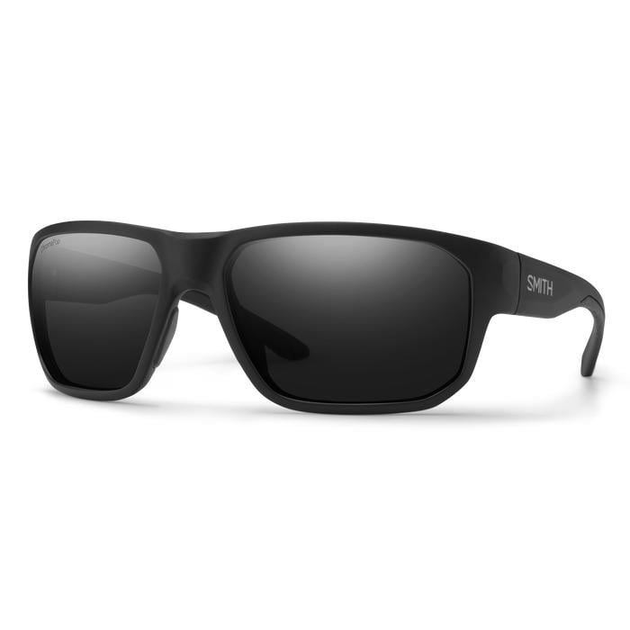 Smith Lowdown 2 Sunglasses, Black Frame, Polarized Gray Lens