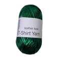 thumbnail image 2 of Camiseta metalizada, hilo para tejer tela, hilo para tela ligera, hilo para bolso de crochet Verde, 2 of 9