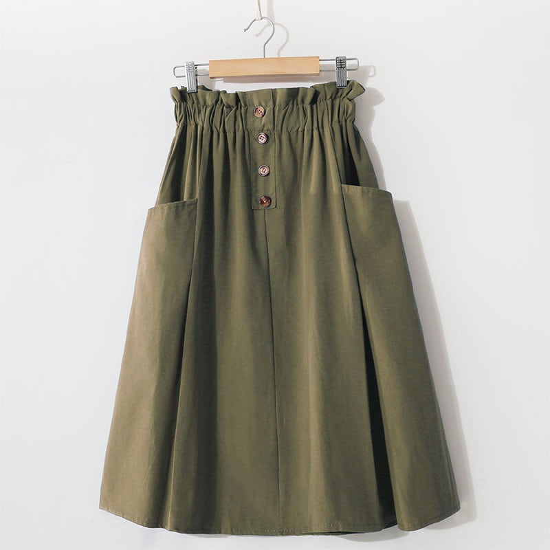 vintage midi skirt