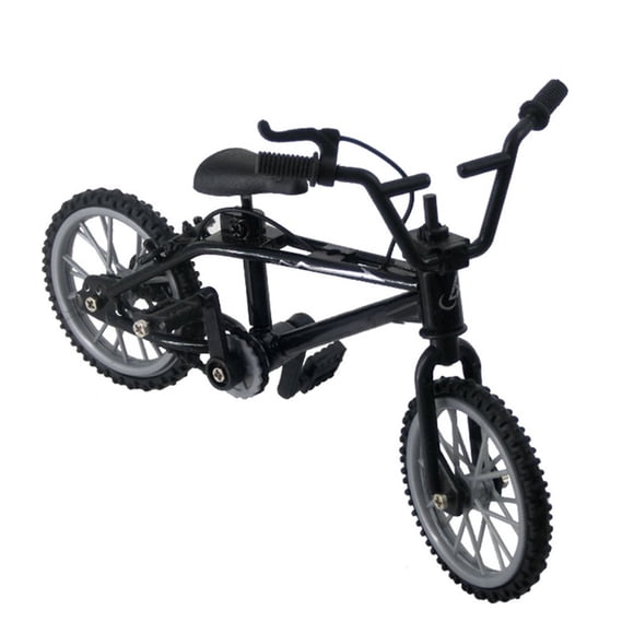 Mini BMX Mountain Bike Bicycle Model Kids Toy Gift Ornament for 1/12 Doll House