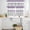 Gray Purple, variant on Purple Grey Kitchen Curtains Sets for Windows 24 Inch Length, Chic Garden Floral Stripe Aesthetic Flower Rod Pocket Window Treatments Tier Curtains and Valances Set for Bedroom/Bathroom