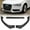 Carbon Look, variant on Stay Tuned Performance Front Bumper Splitter Spoiler Lip For 2013-2016 Audi A4 Quattro Painted Black