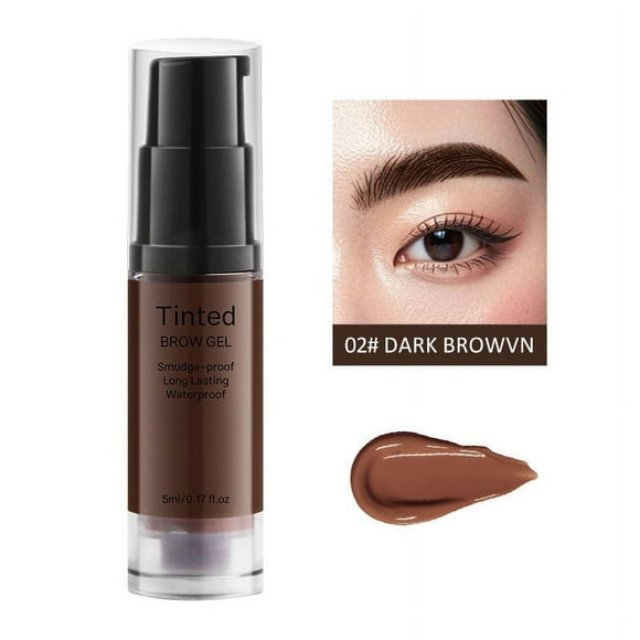 Easter Eyebrow White - Brow Peel Off Tint Eyebrow Gel Tint with Eyebrow Stencils Brow Gel Eyebrow Long Lasting Makeup Eye Brow Pencils for Women Create Full Brows 5Ml, Easter Makeup Eyebrow Pencil,