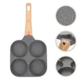 thumbnail image 3 of Miangastore Non-stick Egg Cooker Pan 4-cup Egg Frying Pan Multifunctional Frying Pan, 3 of 8