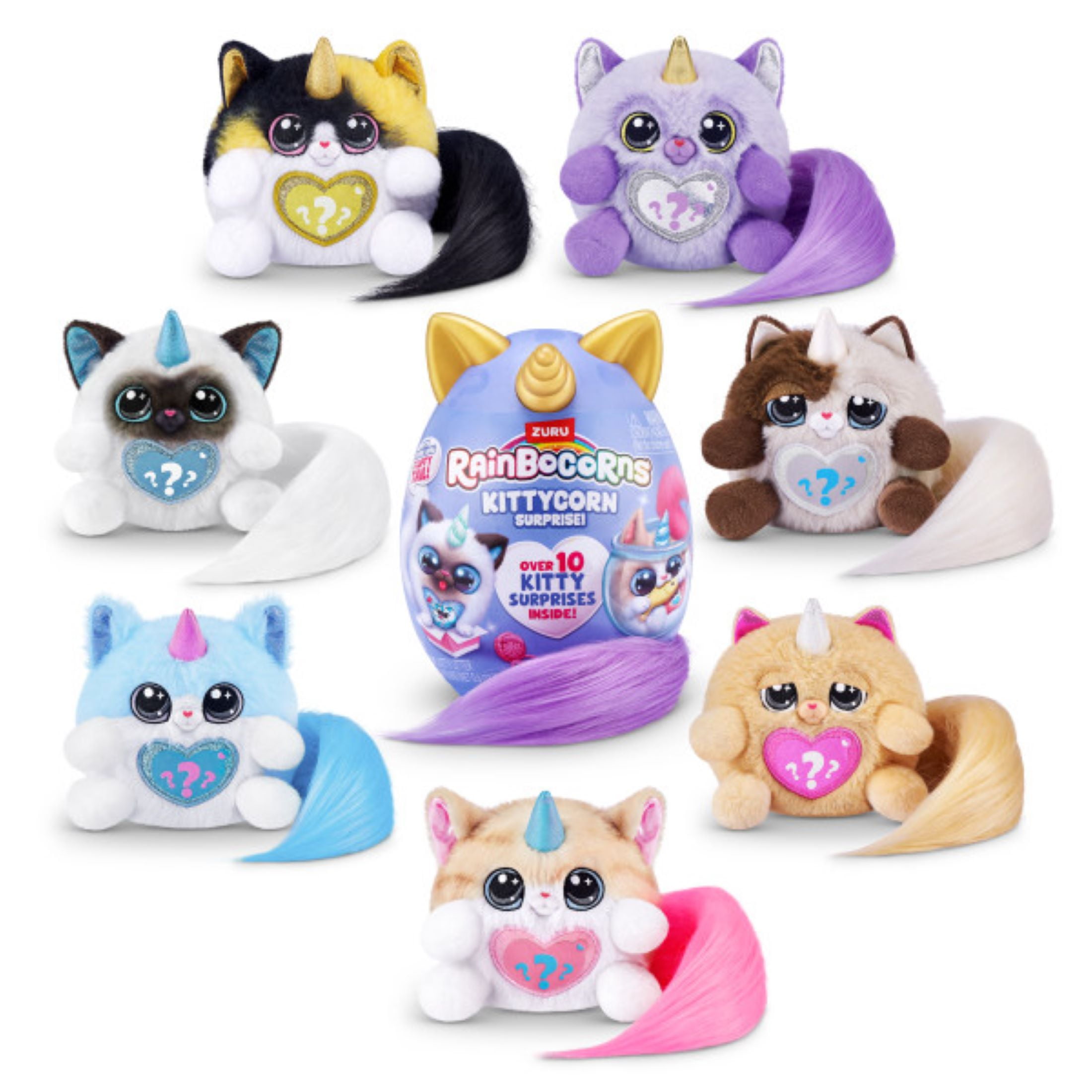 Kittycorn Surprise Series 3 by ZURU, Plush Toy, Collectible Plush Stuffed Animal, Slime, Surprise Eg(图2) Kittycorn Surprise Series 3 by ZURU, Plush Toy, Collectible Plush Stuffed Animal, Slime, Surprise Eg(图2)