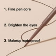 thumbnail image 6 of Gel Pens Fountain Pen 1ml Eyes Slim Eyeliner Ink Pens with Comfort Grip,Smooth Writing for Journal Notebook Planner in Office Home, 6 of 6