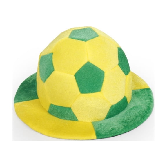 Fashion Brazil Soccer Fan Hat for 2026 Football Style Fedora for Stadium Gear Championship Matches