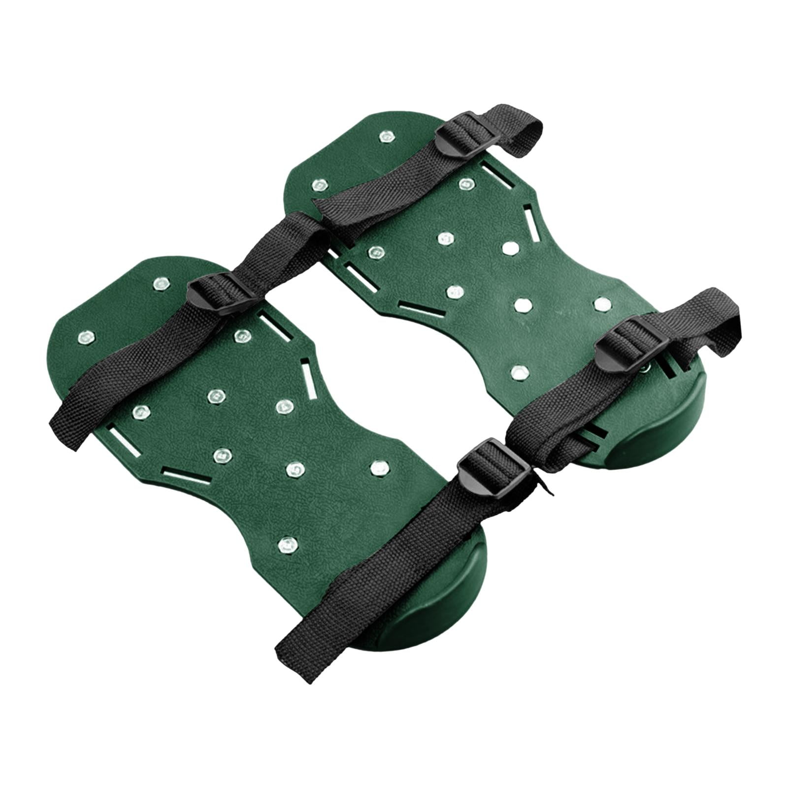 Aymzbd 1 Pair Garden Nail Shoes Garden Yard Grass Cultivator Scarification Lawn Aerator