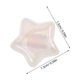 thumbnail image 4 of 100 cuentas de plástico con forma de estrella, espaciadoras sueltas para collares, pulseras, cordones y accesorios para hacer joyas., 4 of 7