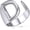 b.White Gold Plated Letter D, variant on Bold Initial Letter Rings Adjustable, GoldChic Jewelry Women Gold Statement Ring Personalized Engraved Women’s Open Signet Ring for Party (Gold, White Gold, Black)