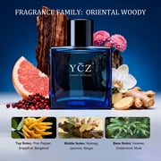 Ycz Midnight Marine Man Office and Date Long Lasting Cologne, Ocean Scent, 1.7 oz