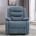 thumbnail image 2 of Spirit up Art 31.1" Wide Fabric Manual Standard Recliner in Gray, 2 of 9