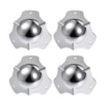 thumbnail image 1 of Unique Bargains Metal Box Corner Protectors Wooden Box Edge Guard Protector 58 x 58 x 58mm Silver Tone 4 pcs, 1 of 3
