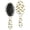 School Bus and Wheels White Pattern, variant on School Bus and Wheels White Pattern Brush, Detangling Hair Brush,Oval Paddle Hair Brush, Air Cushion Design Gifts for Holiday Birthday Gifts
