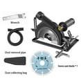 thumbnail image 4 of 45°angle Grinder Stand Cutting Base Dustproof Cover Machine Attachmen Prof E6G2, 4 of 7