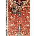 thumbnail image 4 of Pasargad Home Serapi 2'07" x 12' Hand-Knotted Wool Rust/Ivory Rug - All Ages, Indoors, 4 of 4