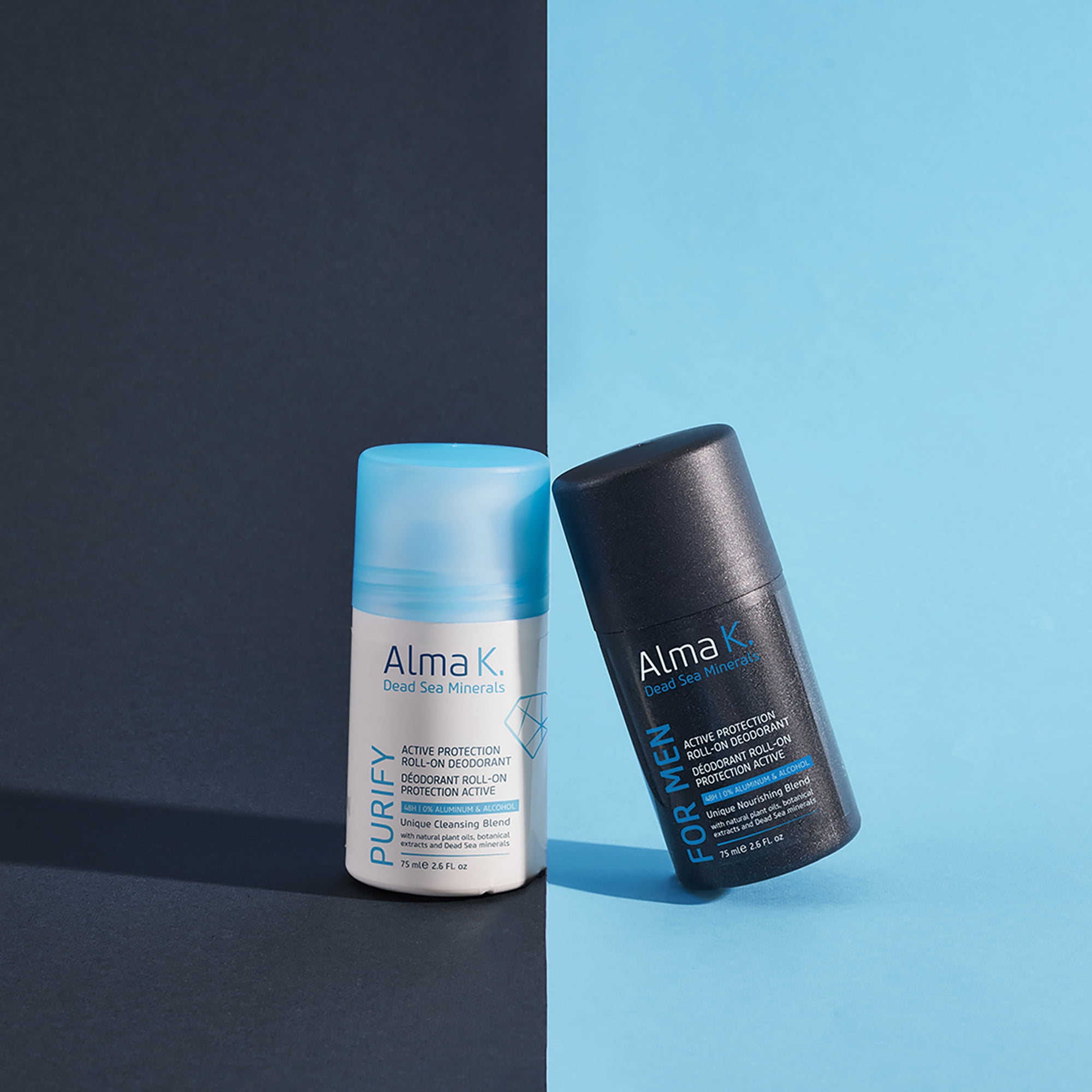 Alma K Active Protection Roll On Deodorant, Deodorant for Women, 2.6 oz