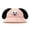 Pink, variant on Cute Bucket Hat for Women Men, Funny Horn Cartoon Design Fisherman Cap, UV Protection Summer Sun Hat for Daily Wear Travel Beach Holiday Party