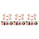 thumbnail image 5 of Minnieouse 2 Pcs Bracelet Open-end Design Women Elegant Copper Charm Cuff Wristband Bangle Accessories Workmanship Electroplate Type1 NO1, 5 of 6