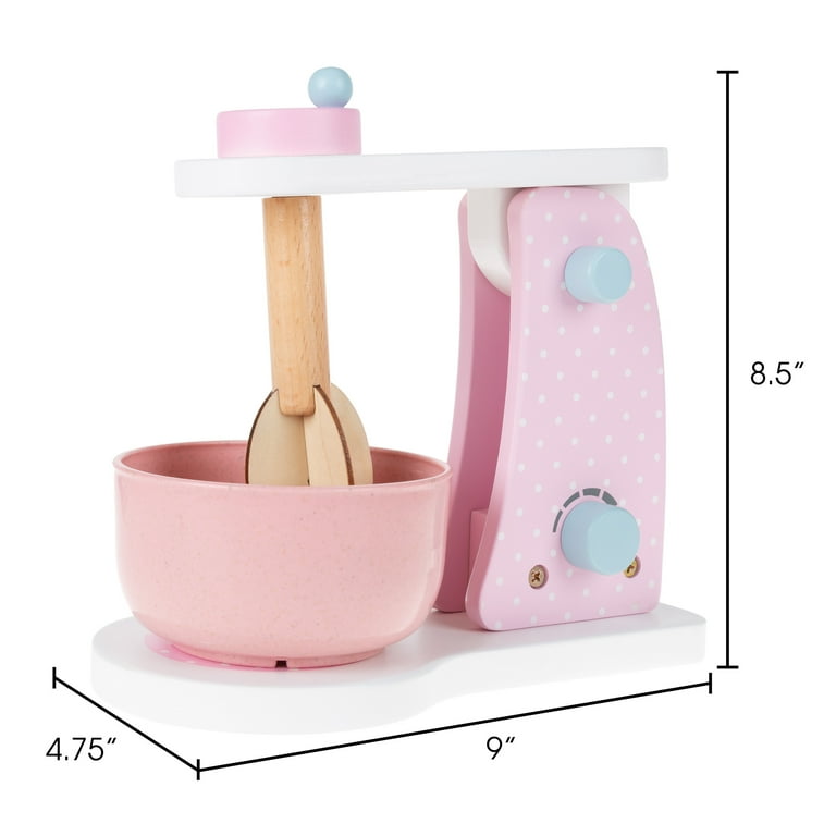 Kidkraft Pastel Kitchen Wood Appliances Toaster Blender Mixer