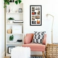 thumbnail image 3 of 8 Opening 4x6 Collage Picture Frames Set of 2, Horizontal and Vertical Black Multi Photo Frame for Wall Mount, 3 of 7