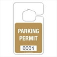 thumbnail image 5 of 100 Pack Green Rear View Mirror Parking Permits - 2.75"x4.75" - Numbered Hang Tags - Sequentially Numbered - Durable - Reusable - Parking Passes - Rydin, 5 of 8