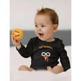 thumbnail image 3 of Tstars Gobble Turkey Face Baby Bodysuit First Thanksgiving Baby Boy Girl Outfit 12M Black, 3 of 6