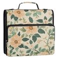 thumbnail image 5 of FORMRS Zipper Binder with Shoulder Strap 2-inch Ring 500 Sheet Capacity File Bag, Floral Design, 5 of 5