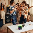thumbnail image 7 of Qwtwty Speakers Wireless Bluetooth Speaker - Colorful LED Lights - True Wireless Stereo Powerful Subwooferfor Travel Beach - Great Gift for All, 7 of 7