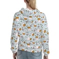 thumbnail image 7 of Haiem Cute Rabbit Hold Carrot for Women's Fashion Hoodies & Sweatshirts with Kangaroo Pocket,Hooded Sweatshirt with Eye-catching Drawstrings-XX-Large, 7 of 7