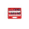 thumbnail image 4 of Juego De Brocas De Enrutador De 12 Piezas Juego De Herramientas De Carpintería Con Punta De Carburo De Vástago De 44565 Pulgadas Con Estuche De Plástico sonducket TO005421-01, 4 of 7