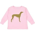 thumbnail image 3 of Inktastic Greyhound Boys or Girls Long Sleeve Toddler T-Shirt, 3 of 5