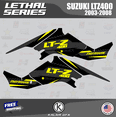 thumbnail image 2 of Kalair GFX Graphics Kit for Suzuki LTZ400 (2003-2008) Lethal Series, 2 of 5