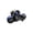 B002- Royal Blue, variant on Retro Home Decor, Chopper Motorcycle, Resin Biker Statue, Motorcycle Gift for Dad, 6X3X2 Inch Sapphire Blue Vintage Harleys Style Chopper Model Ornament for Office Workstation